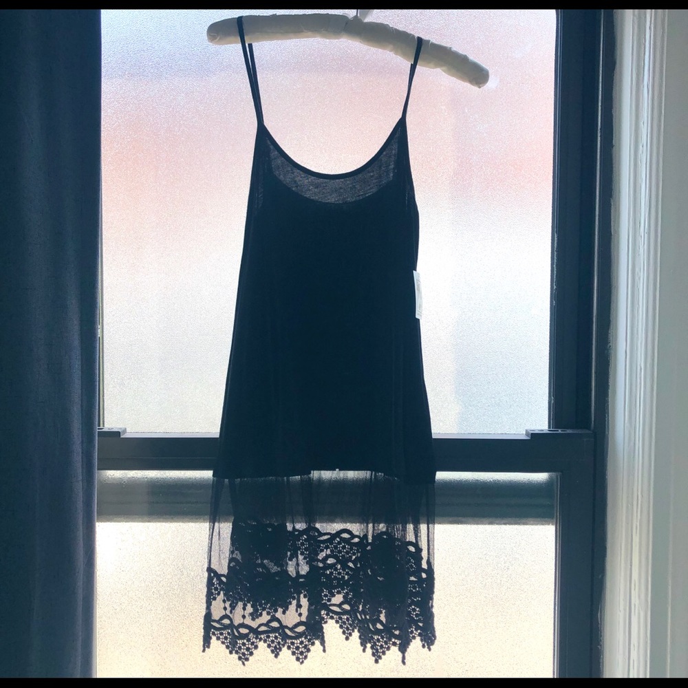 NWT Lace-Trimmed Dress